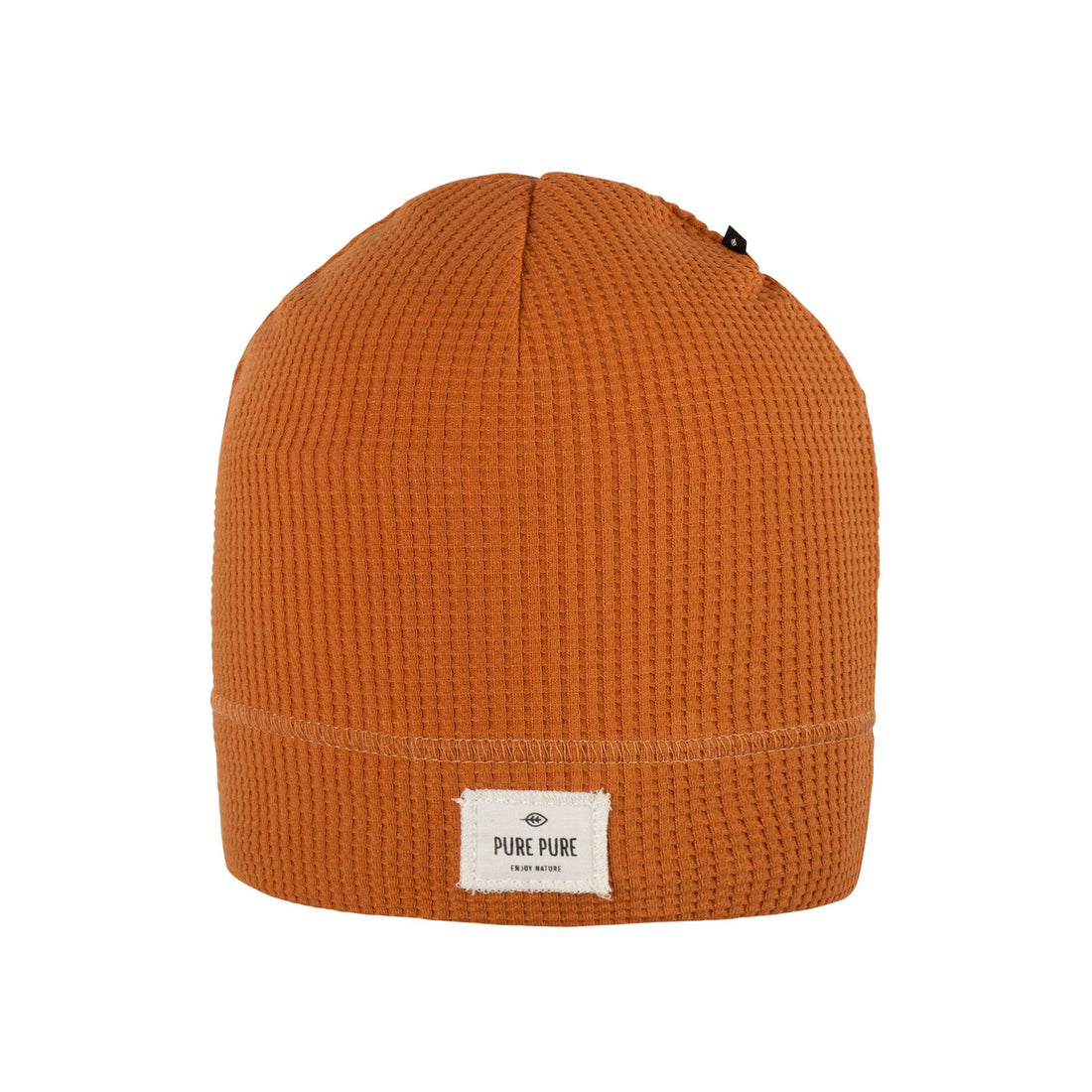 Süße Beanie mit Waffle-Muster für Kindern aus 100% Baumwolle von Pure Pure.