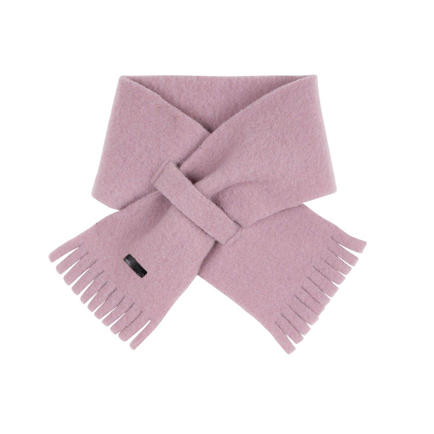 Dieser perfekte Schal aus Bio-Wollfleece von Pure Pure in lila ist so warm und kuschelig, dass der eisige Winter uns nichts mehr anhaben kann! 