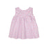 Pure Pure -  Baby Kleid aus Baumwolle pink/blau