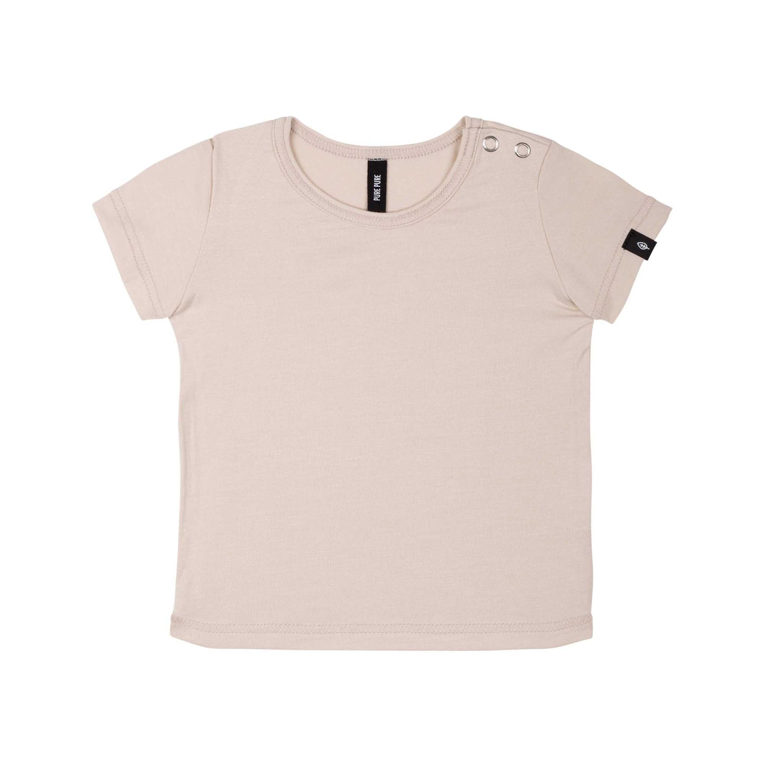 Pure Pure -  Baby T-Shirt aus Tencel beige
