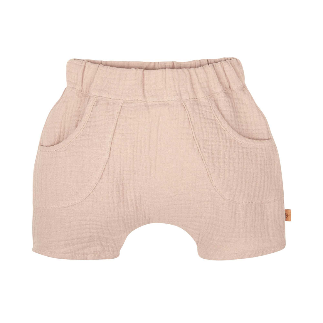 Pure Pure -  Baby Shorts aus Baumwolle beige