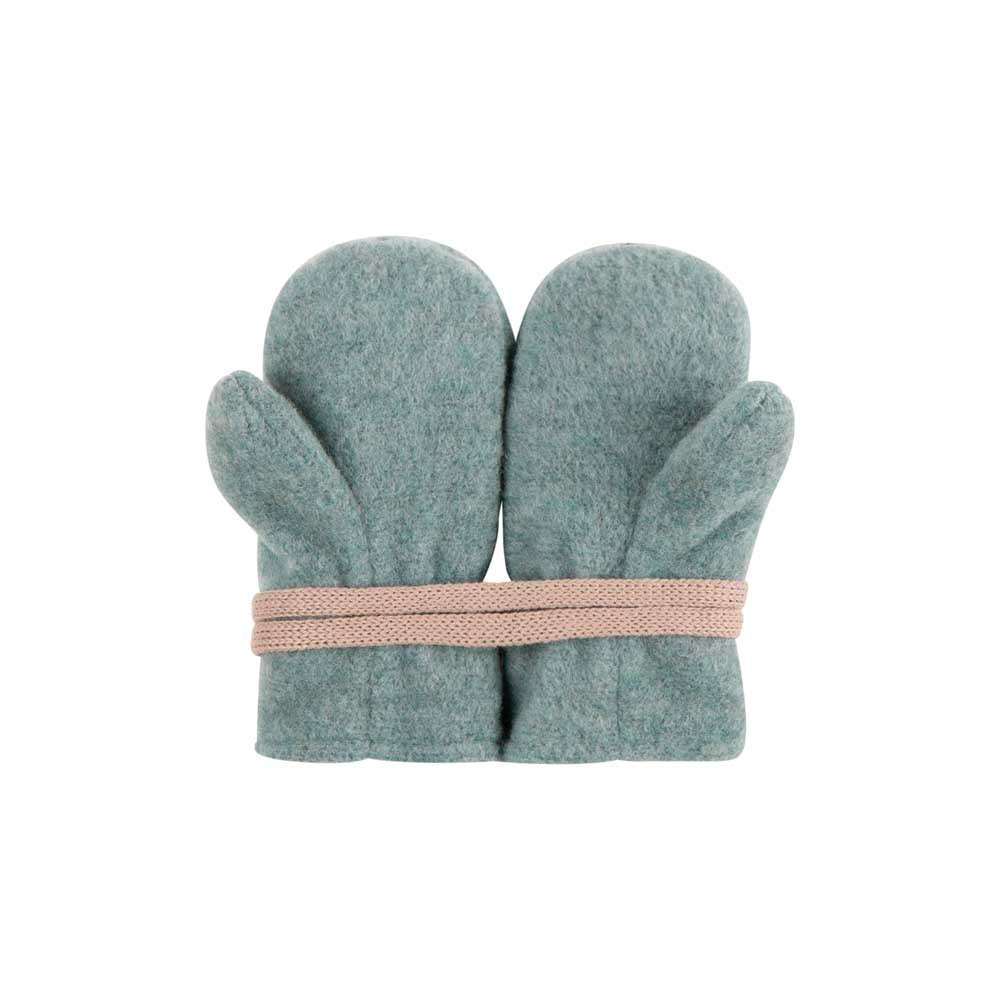 Pure Pure - Babyfäustel Fleece salbei für Jungen &amp; Mädchen
