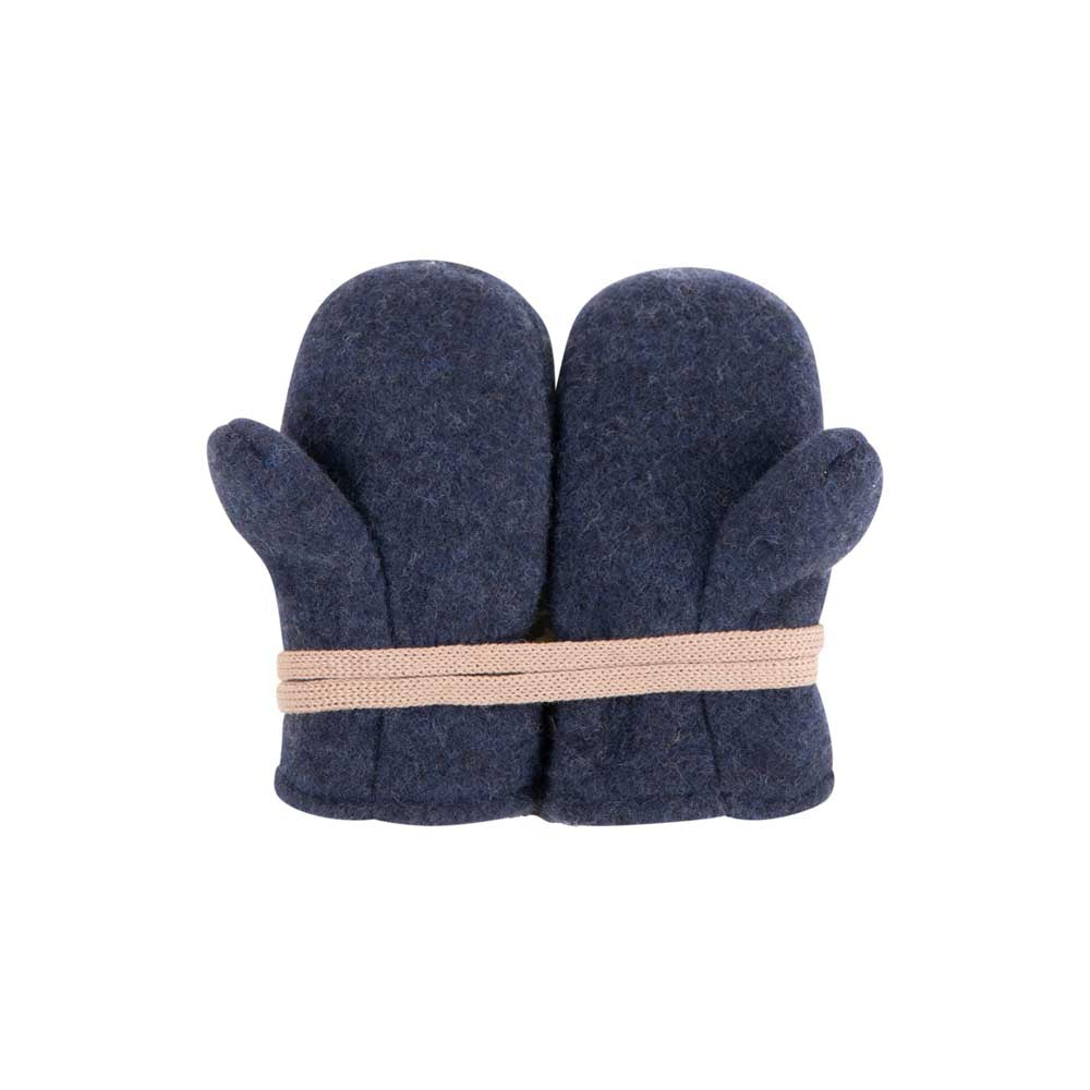 Pure Pure - Babyfäustel Fleece blau für Mädchen &amp; Jungen