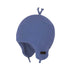 Pure Pure - Fleece Babymütze in blau aus merinowolle