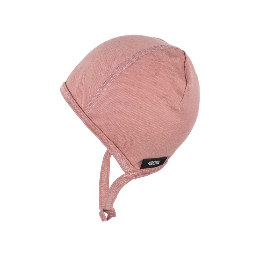 Pure Pure - Babymütze aus Merinowolle in rosa