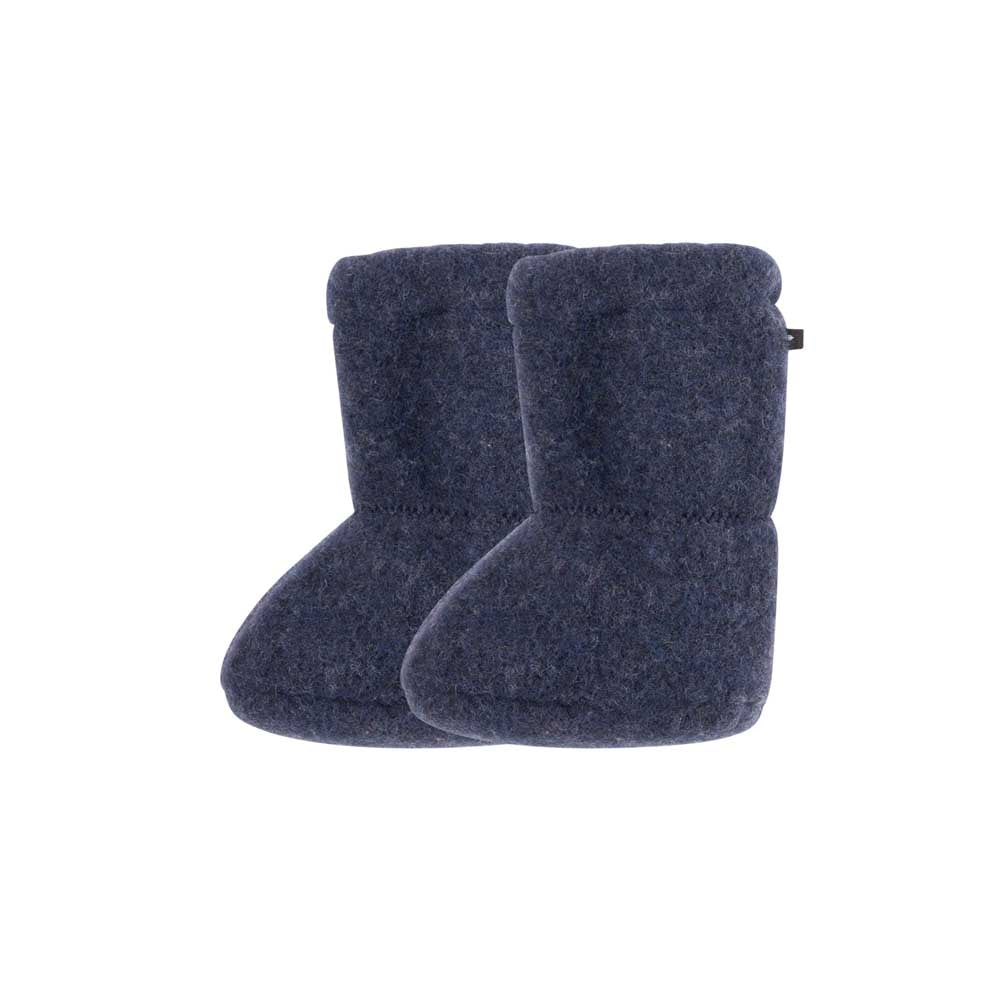 Pure Pure - Babyschuhe Fleece blau für Mädchen &amp; Jungen