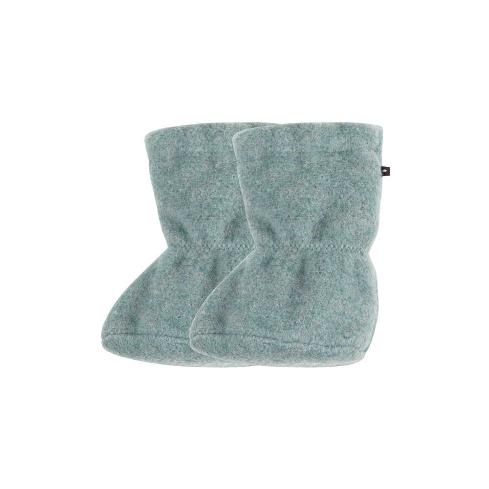 Pure Pure - Babyschuhe Fleece salbei für Mädchen &amp; Junge