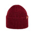 Pure Pure - Baby Beanie Wollmütze rot aus Naturfasern für Mädchen/Jungen