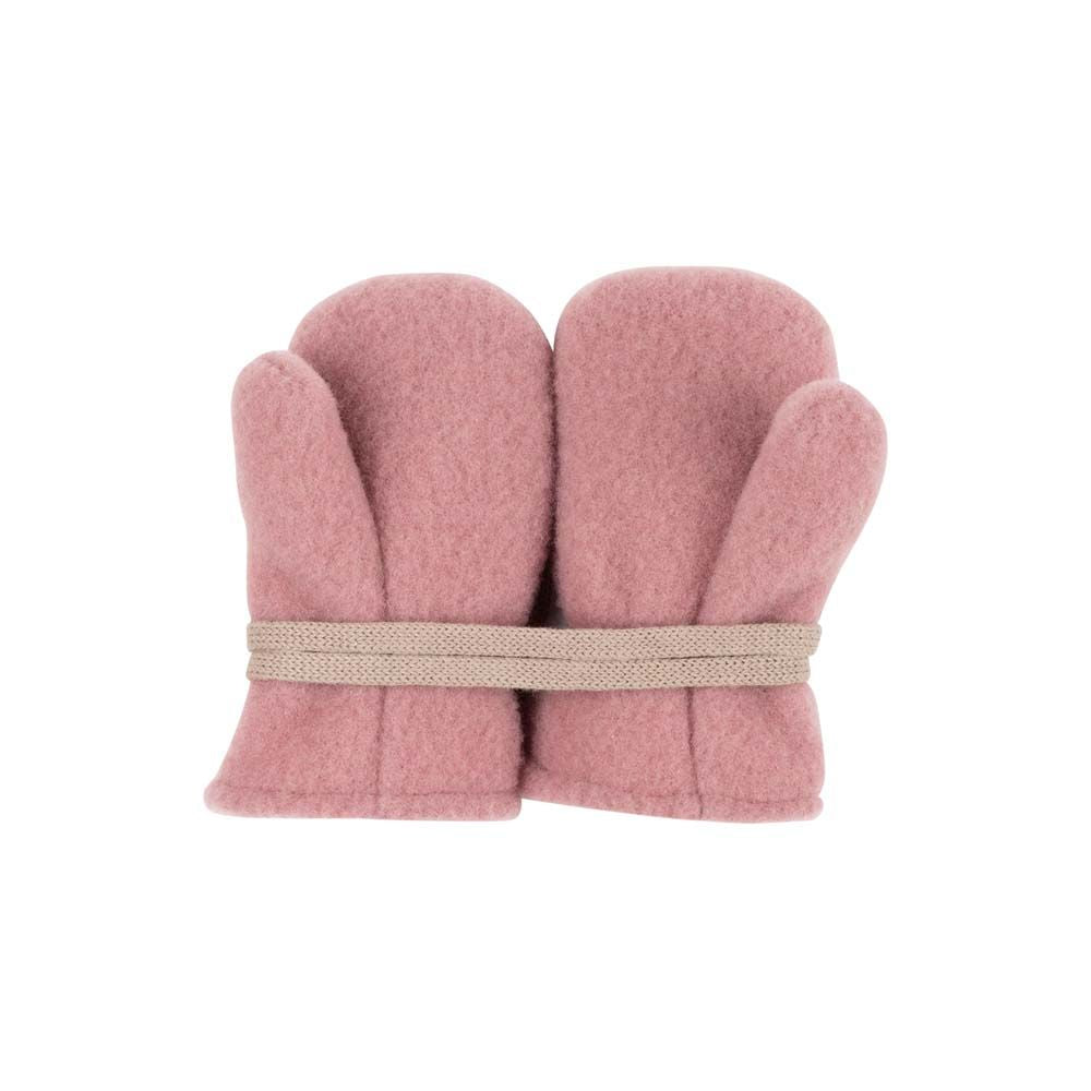 Die perfekten, flauschigen Fäustlinge&amp;nbsp;aus Bio-Wollfleece von Pure Pure&amp;nbsp; sind weich und anschmiegsam, sodass kleine Kinderhändchen bestens vor der eisigen Winterkälte geschützt sind. 