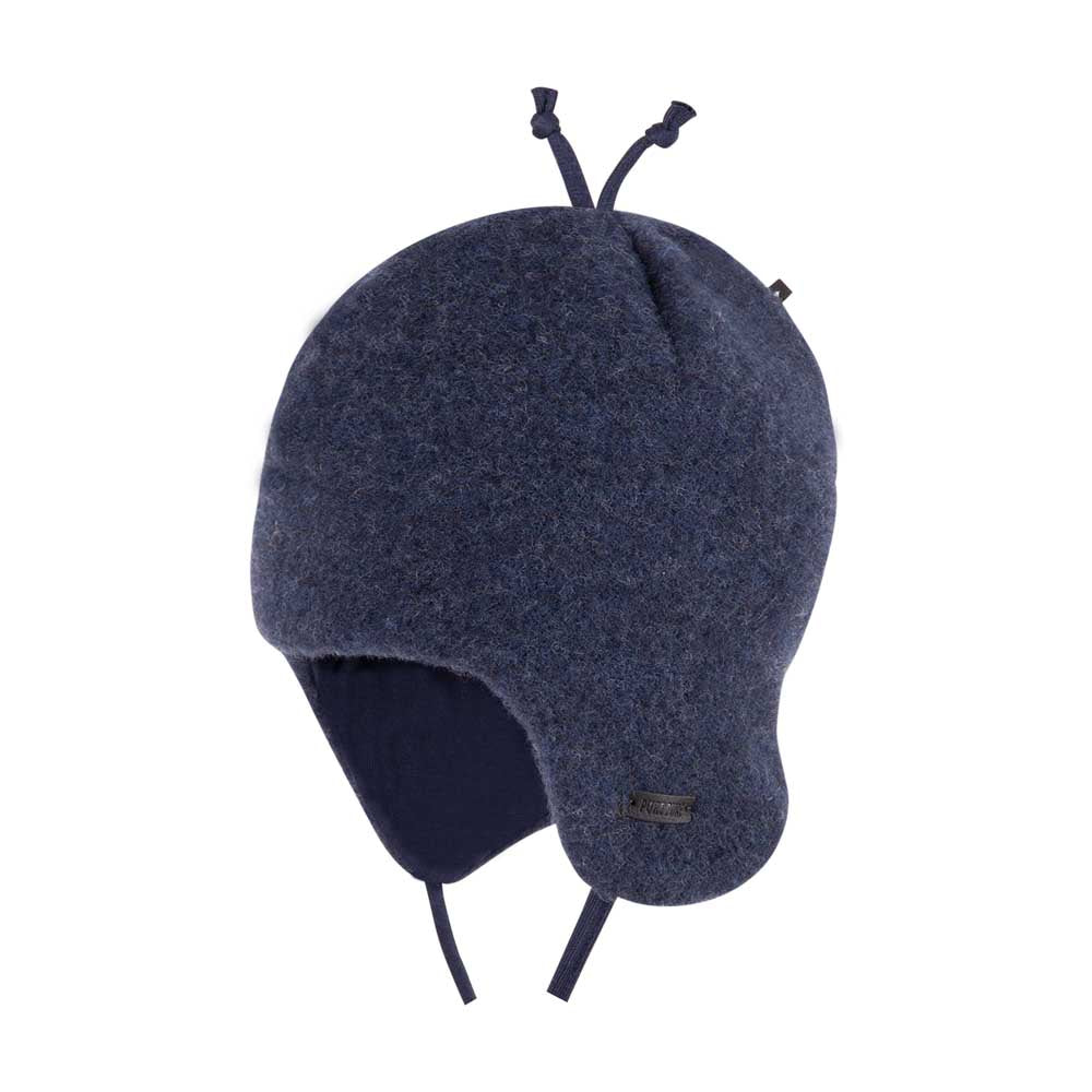 Pure Pure - Fleece Babymütze blau für Kinder/Babys - Jungen / Mädchen
