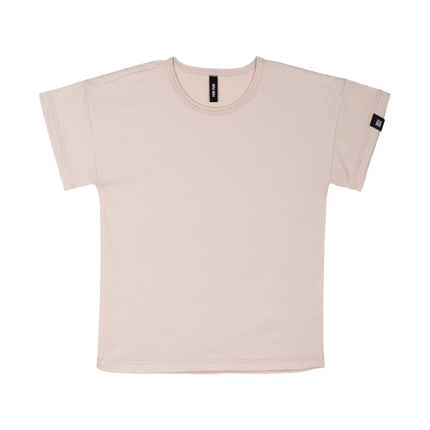 Pure Pure -  Kinder T-Shirt aus Tencel beige