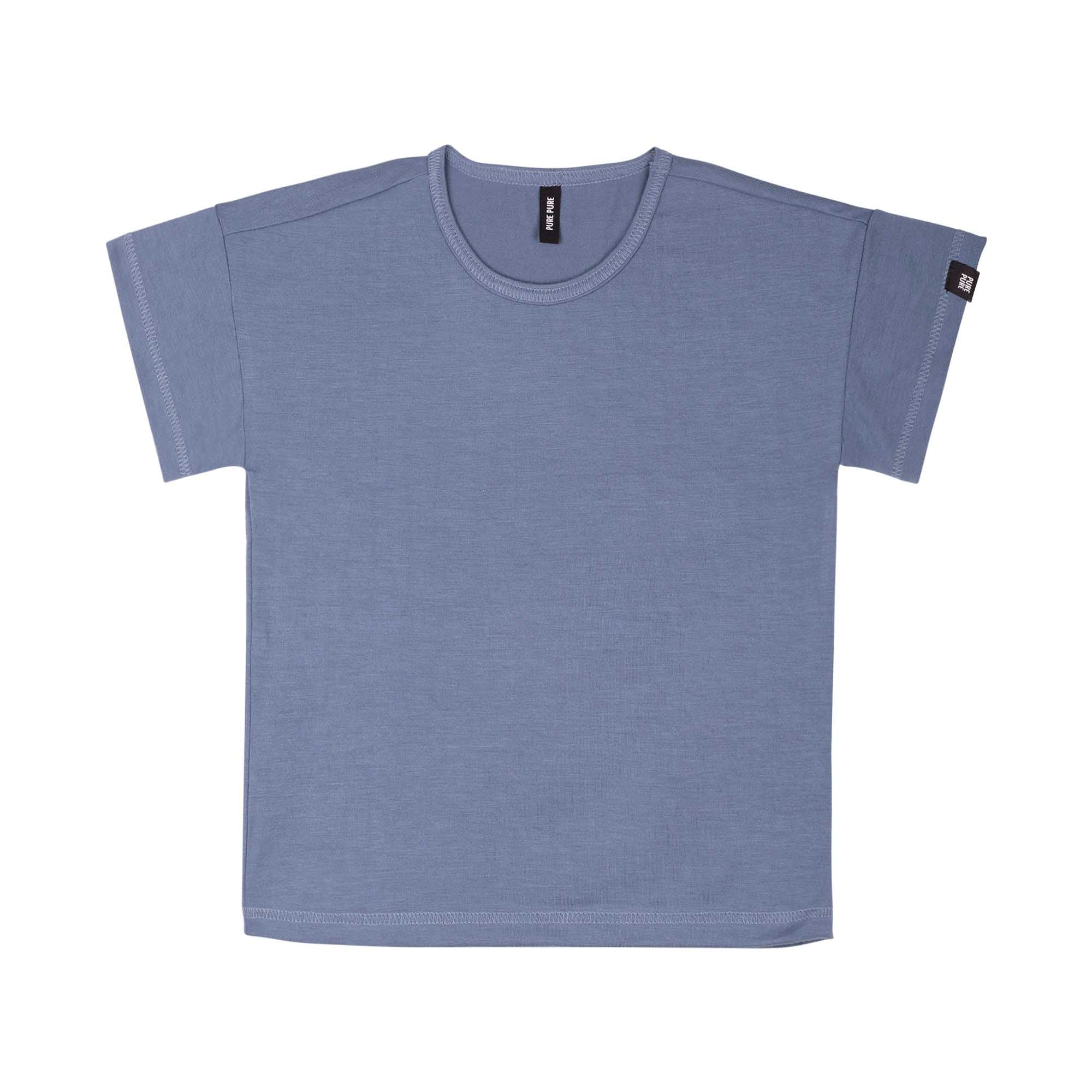 Pure Pure -  Kinder T-Shirt aus Tencel bluebell