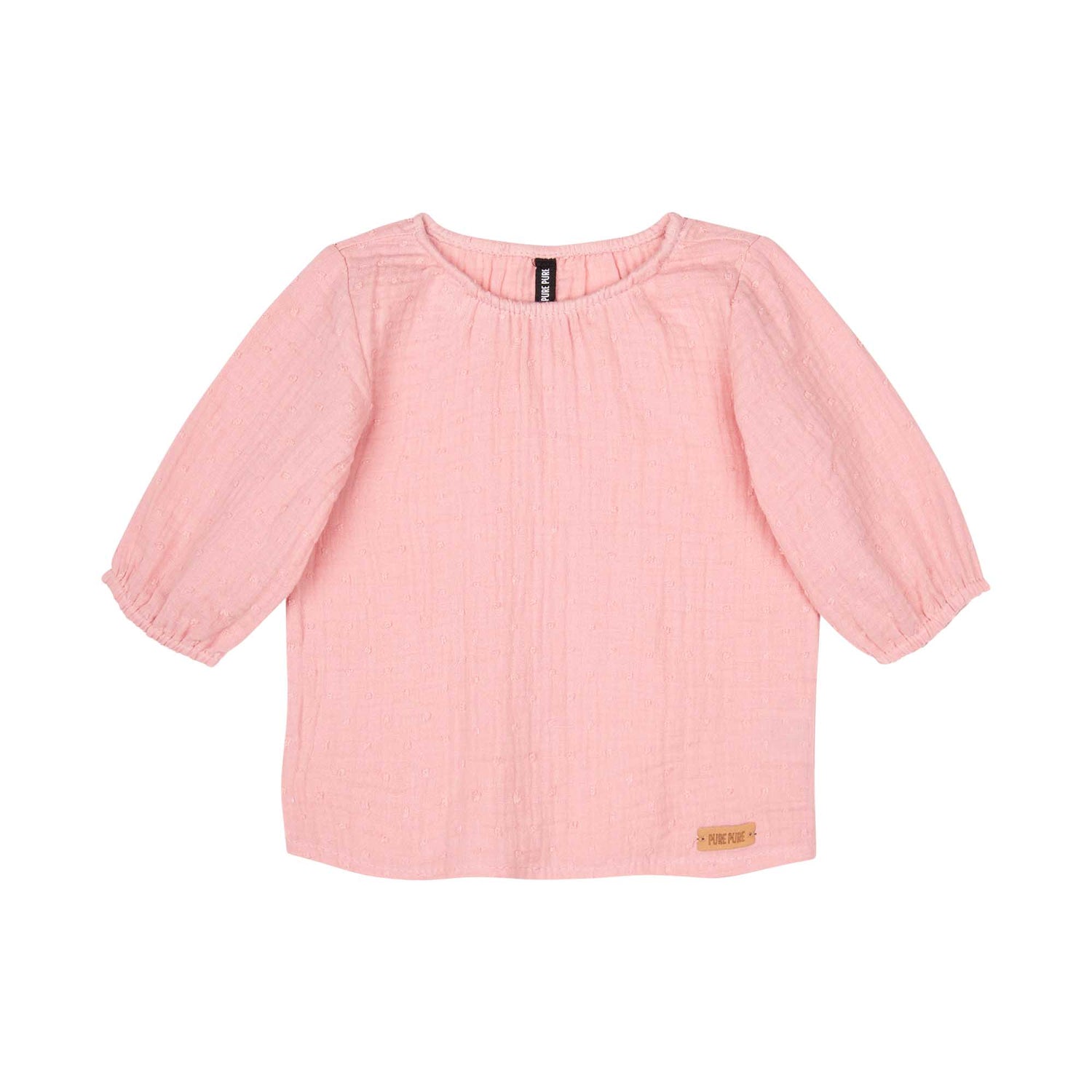 Pure Pure - Kinder Bluse aus Baumwolle pink