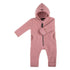 Weicher Fleece Overall mit Reisverschluss&nbsp; aus Wolle von Pure Pure.
