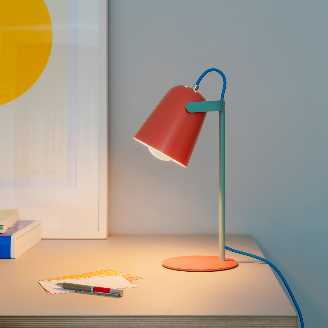 Remember - Tischlampe Piet coral