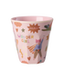 Rice - Melamine Becher Hero-Print pink