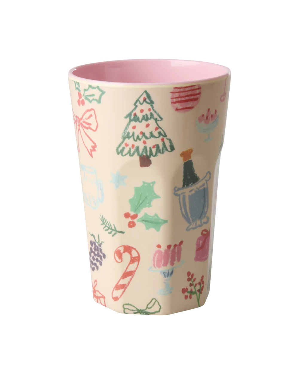 Rice - Melamine Becher Xmas Glamore