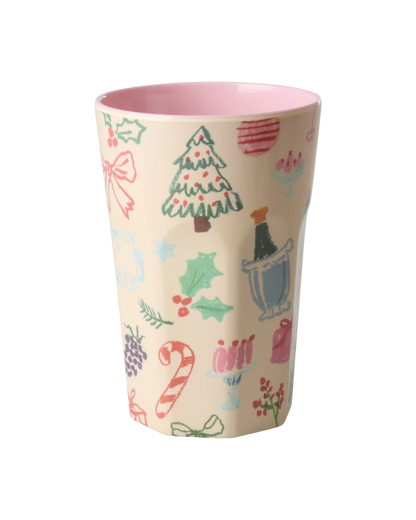 Rice - Melamine Becher Xmas Glamore