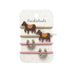 Rockahula - Glitzernde Pony-Haargummis, 4er Set