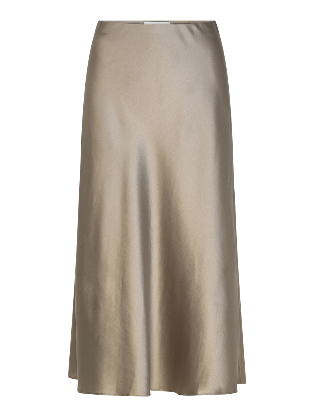 Rosemunde - Jade Midi-Rock Seide braun