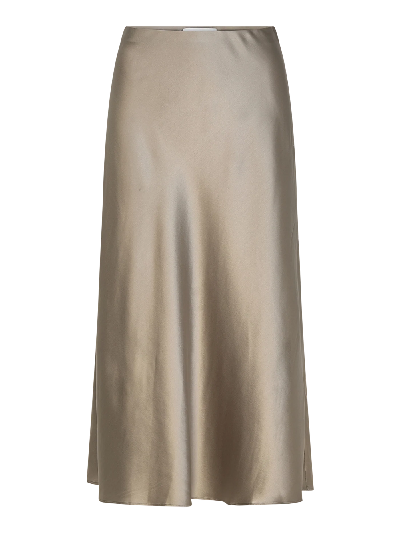 Rosemunde - Jade Midi-Rock Seide braun