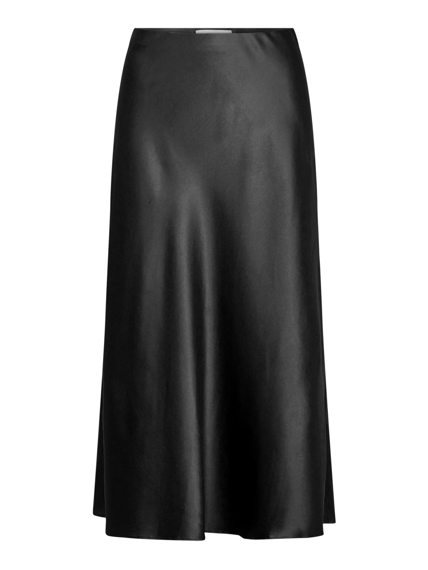 Rosemunde - Jade Midi-Rock Seide schwarz