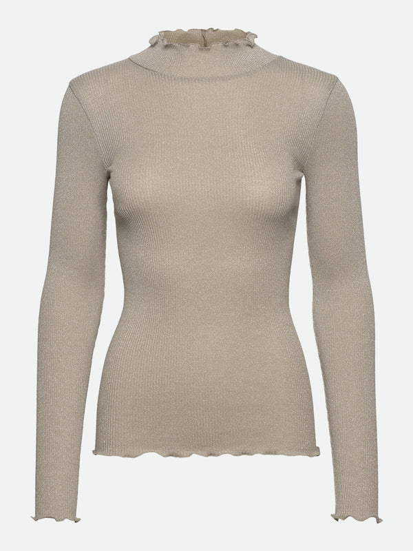 Rosemunde - Rollkragenpullover mit Lyrex beige