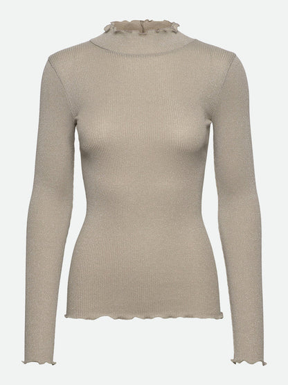 Rosemunde - Rollkragenpullover mit Lyrex beige
