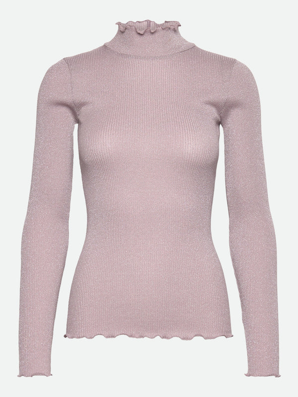 Rosemunde - Damen Rollkragenpullover rosa Lyrex für Frauen