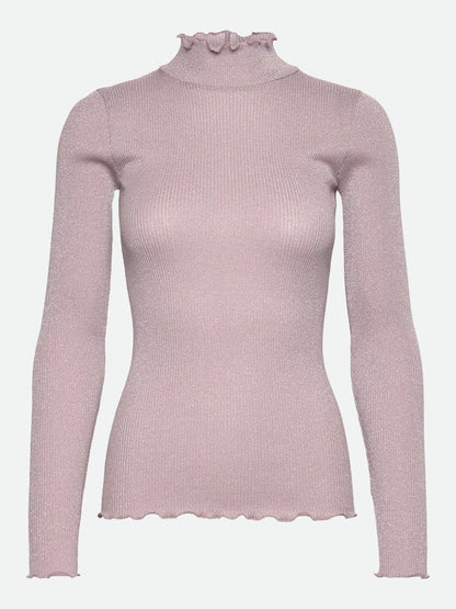 Rosemunde - Damen Rollkragenpullover rosa Lyrex für Frauen