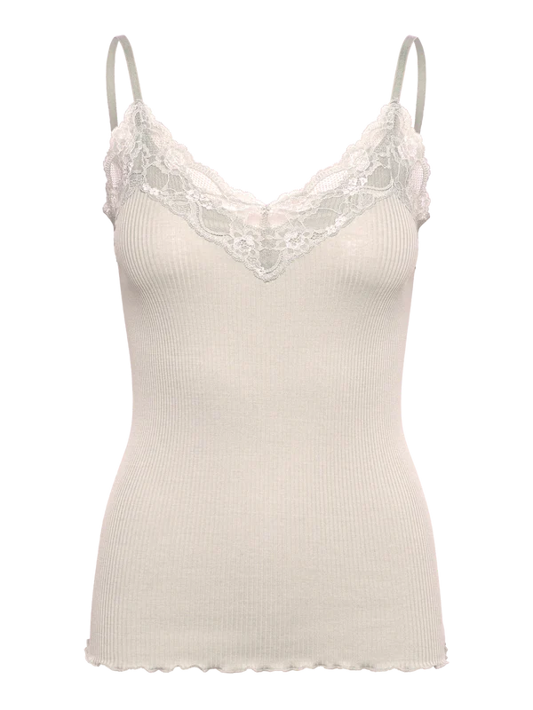 Rosemunde - Top mit Spitze „Beatha“ beige für Frauen