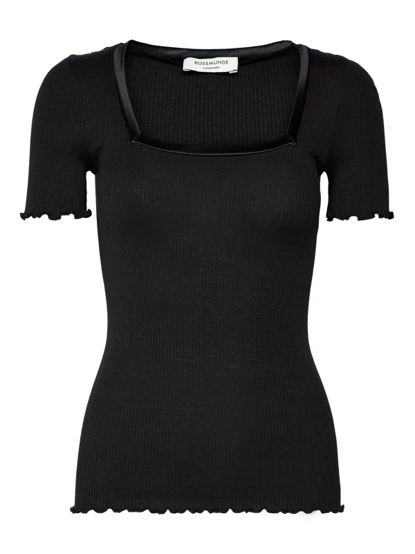 Rosemunde - T-Shirt „Beatha“ schwarz für Frauen