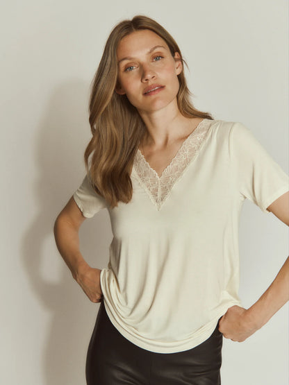 Rosemunde - Biarritz T-Shirt creme