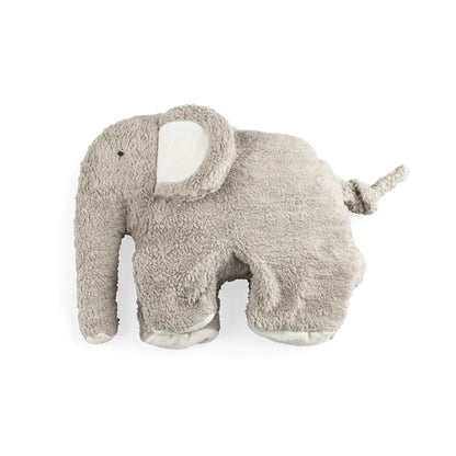 Wärmkissen und Kuscheltier in einem – in der Form des altbekannten Elefanten Fanto von Sebra.