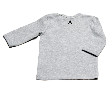 Auryn - Shirt grau LOVE neongrün - AURYN Shop