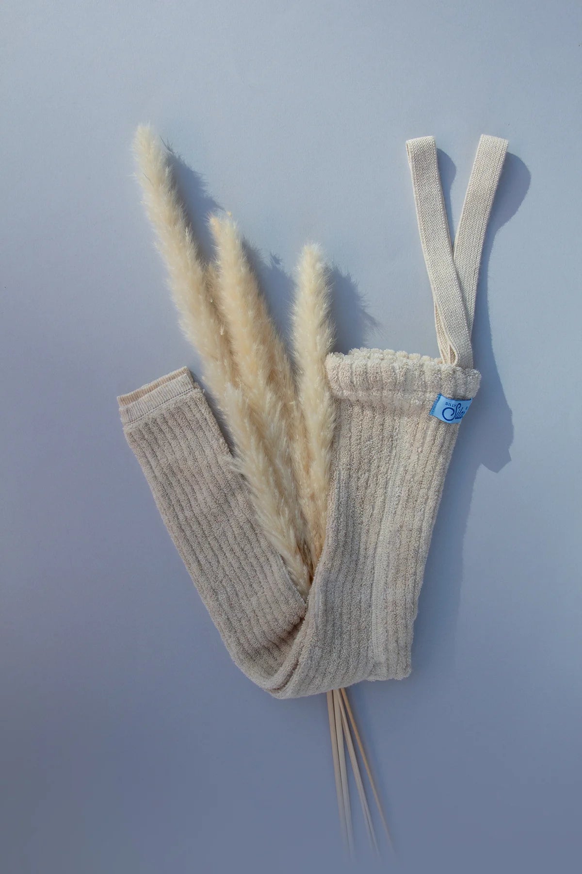 Silly Silas - Baby/Kinder Teddy Strumpfhose Träger Baumwolle (Bio) natur