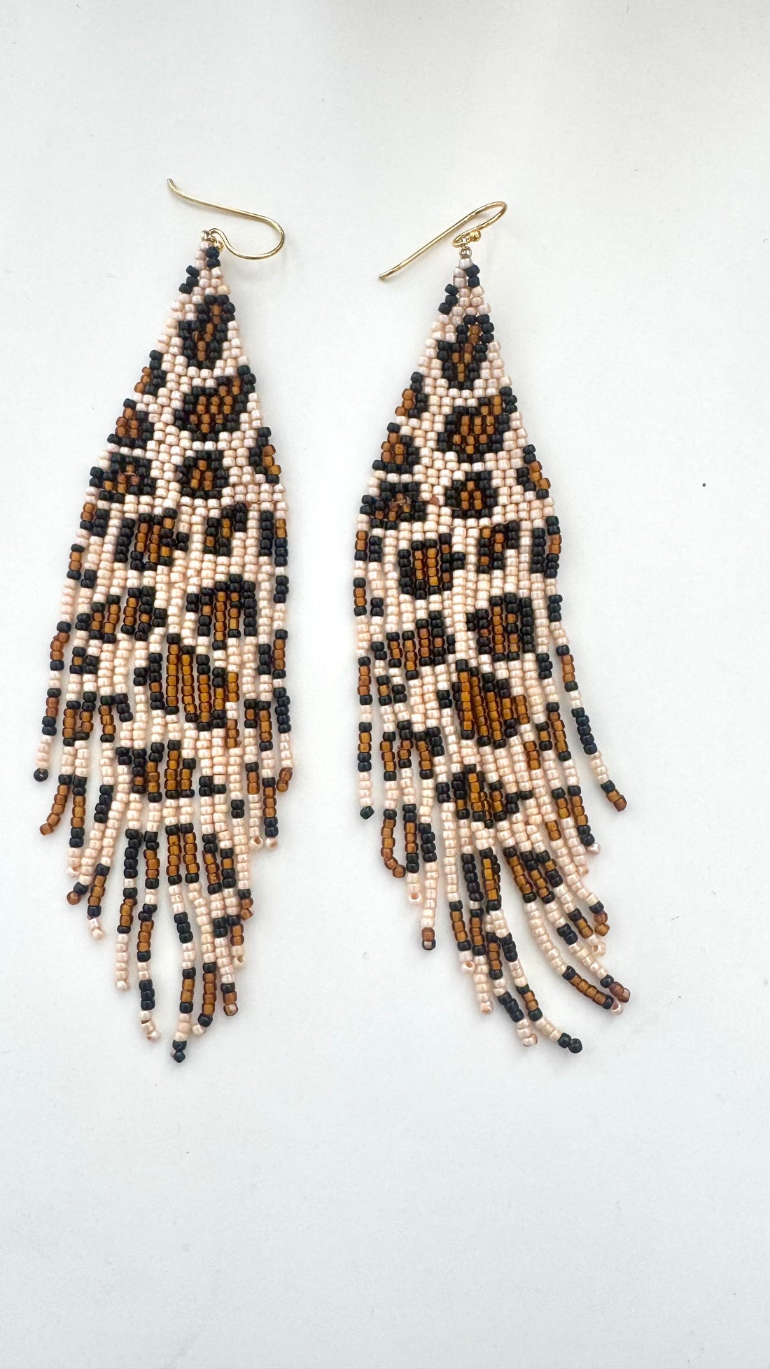 Sister Schmuck - handgefertigte Ohrringe leoprint