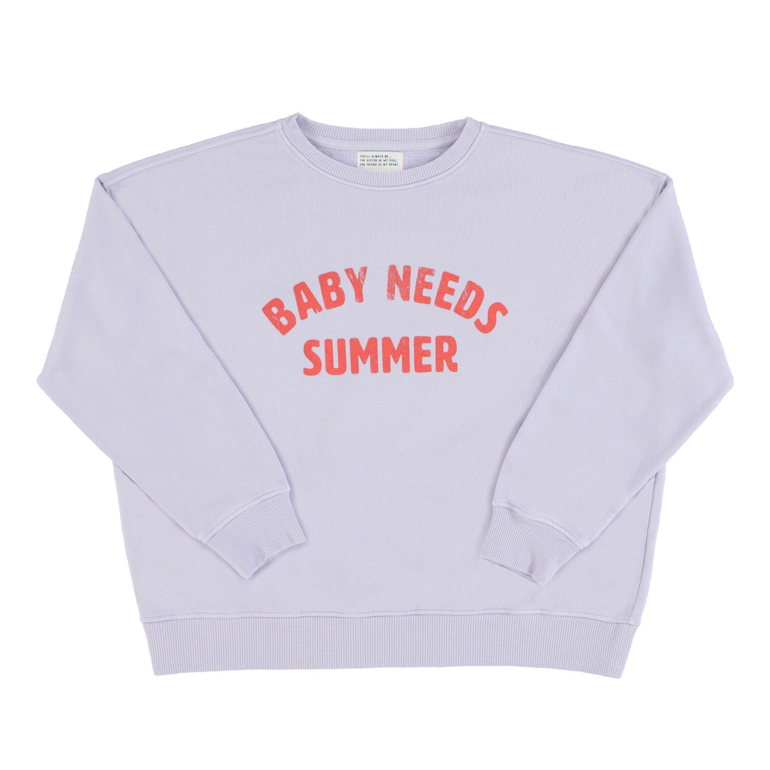  Cooles Sweatshirt mit Rundhalsausschnitt und Print &quot;baby needs summer&quot; von Sisters Department