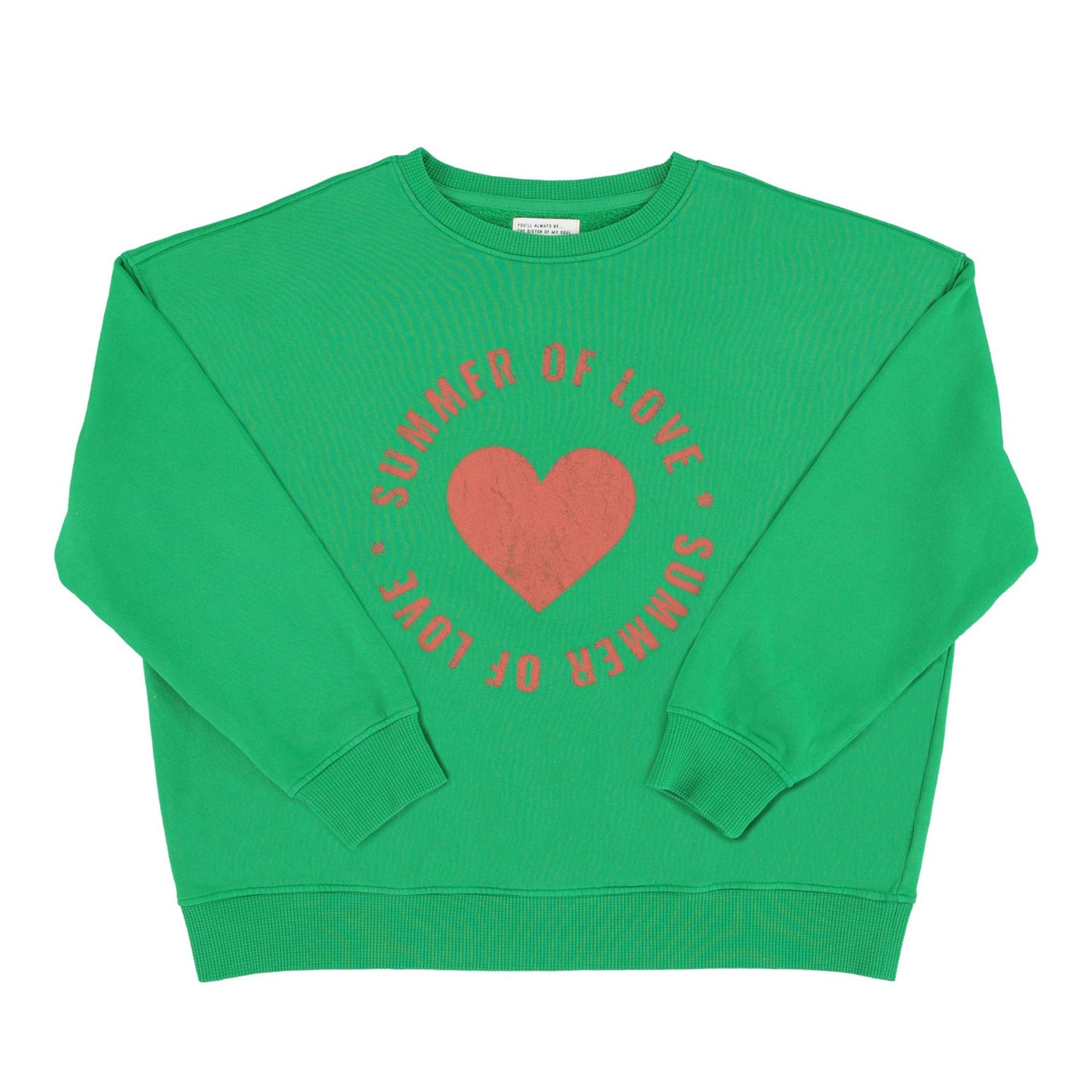  Cooles Sweatshirt mit Rundhalsausschnitt und Print &quot;summer of love&quot; von Sisters Department