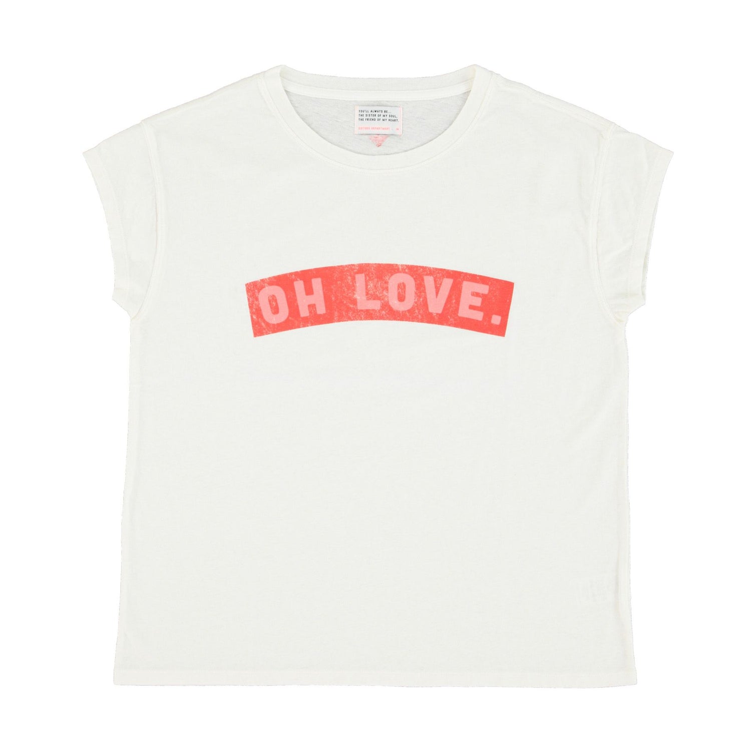 Sisters Department - T-Shirt mit Print &quot;oh love&quot;