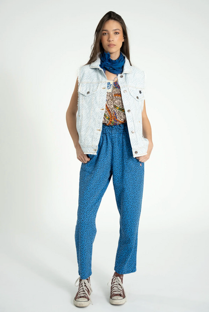 Sisters Department - Damen Weste "Zebra"-Print