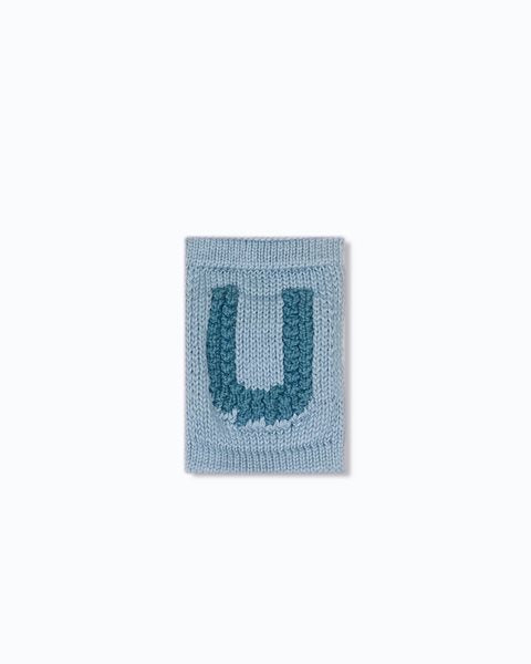 Smallstuff - gestrickte Buchstaben A-Z blau