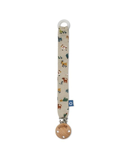 Smallstuff - Schnullerkette mit Bauernhoftieren für Babys