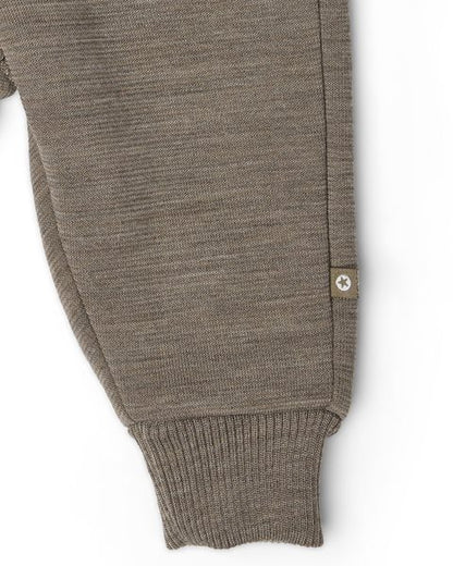 Smallstuff - Baby Hose Merinowolle dunkelbraun