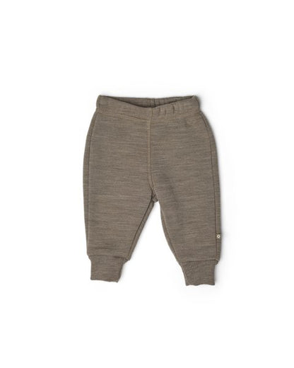 Smallstuff - Baby Hose Merinowolle dunkelbraun