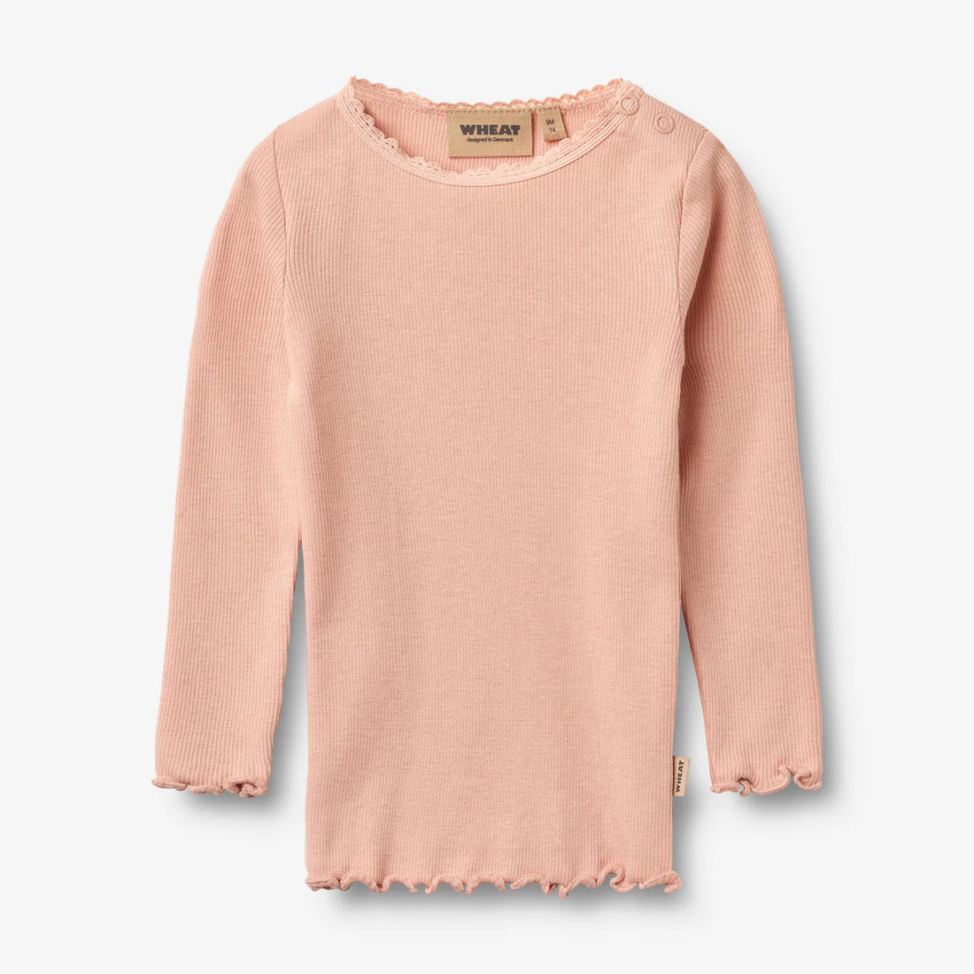 Wheat - Baby Langarmshirt “Reese” rose cloud