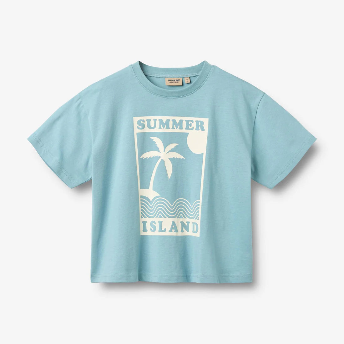Wheat - Kinder T-Shirt “Petri” blau