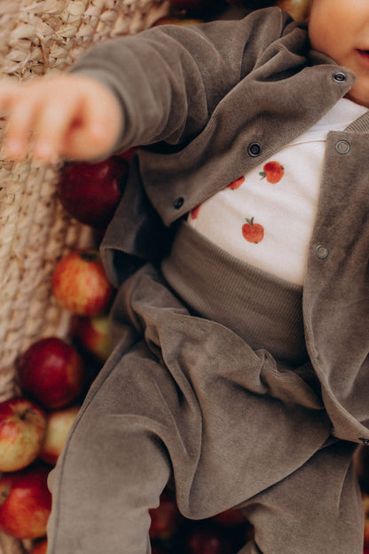 Wooly Organic - Baby Body "PICK-A-APPLE"