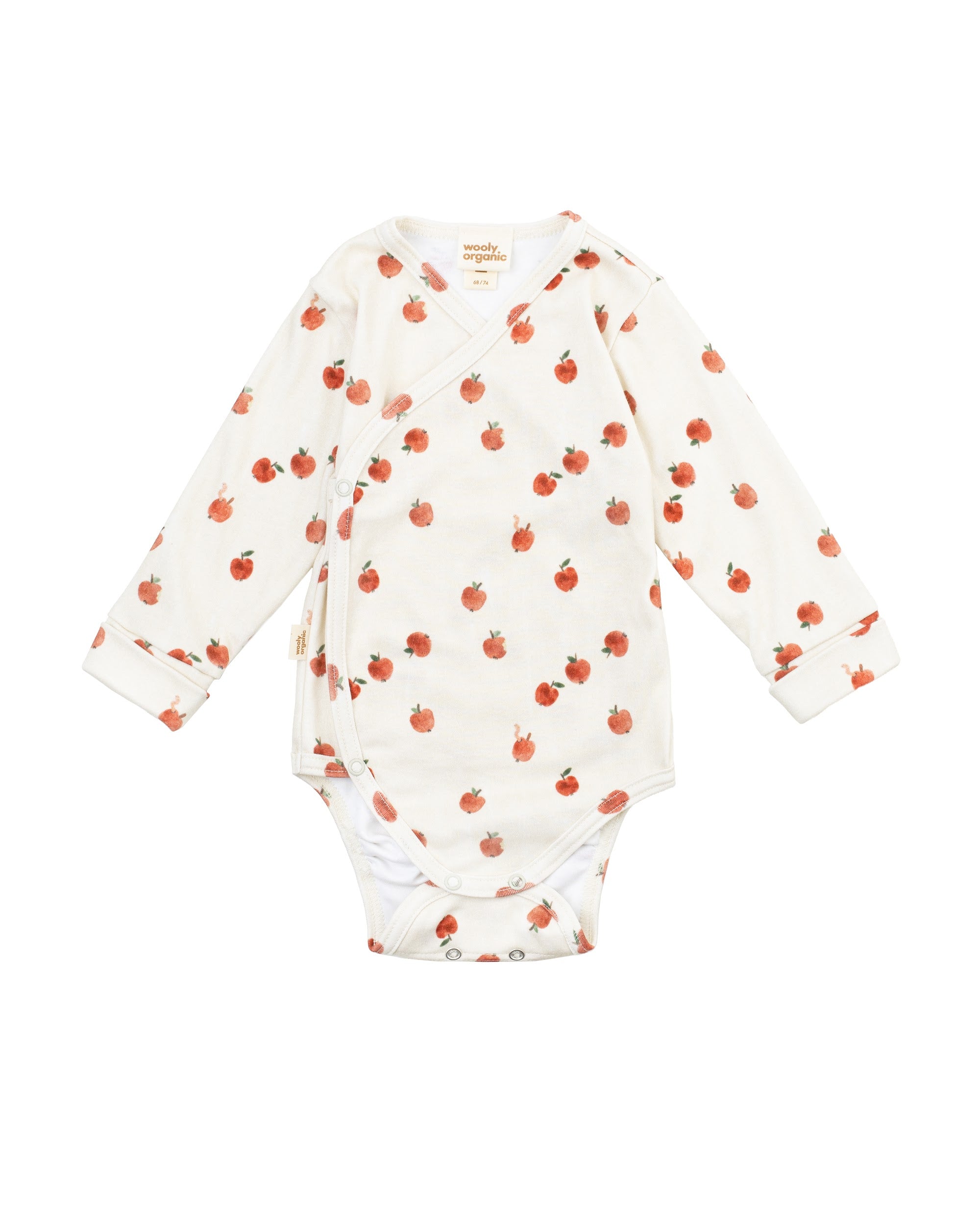 Wooly Organic - Baby Body "PICK-A-APPLE"