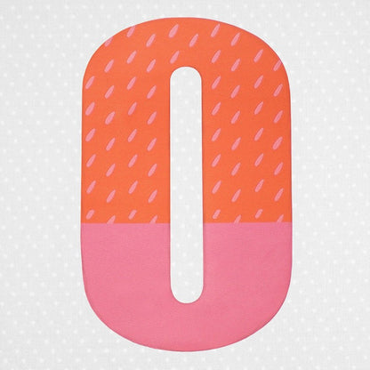 FabFabStickers - Bügelbilder Zahlen pink - AURYN Shop